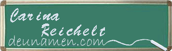 Carina Reichelt Visitenkarte